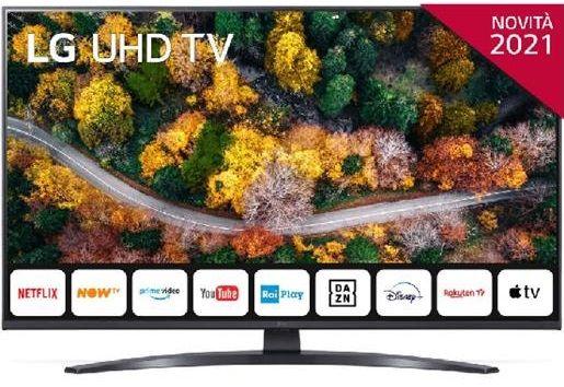 TV LG 43" (43UP78003LB) Smart TV 4K WebOS Black EU