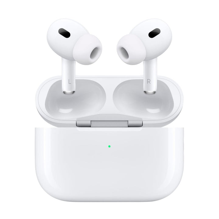 Apple AirPods Pro 2 wireless con custodia di ricarica MagSafe Usb-C Bianco MTJV3 Garanzia Europa