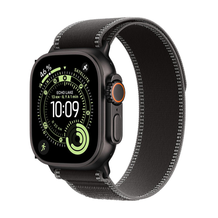 Apple Watch Ultra 3 (2025) GPS + Cellular 49mm Black Titanium Case Black/Charcoal Trail Loop S/M EU
