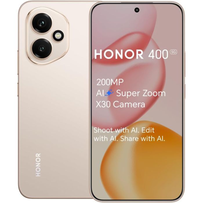 HONOR 400 5G 8GB RAM 512GB DUAL SIM DESERT GOLD ITALIA