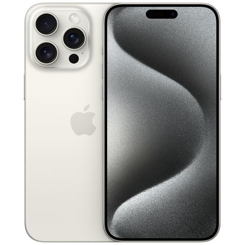 Apple iPhone 15 Pro Max 256GB White Titanium Garanzia Europa