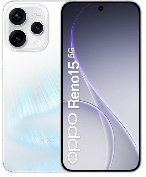 Oppo Reno 15 5G 8GB Ram 512GB White Garanzia Italia Brand